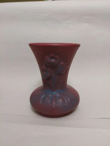 1950's Van Briggle Mulberry 5" Vase.  Excellent Condition.