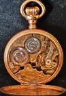 Rare Antique Gold Filled Pocket Watch Valengine Watch Co New York 7 Jewel Size 6 — photo 4