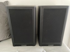 Mission 760i SE Stereo Two Way Bookshelf Speakers Black Ash Matched Pair Boxed