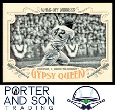 Jackie Robinson Walk-Off Winners 2016 Topps Gypsy Queen #GWO-4 Dodgers