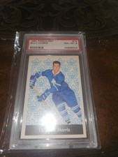 1961-62 Parkhurst #15 Bill Harris PSA 8