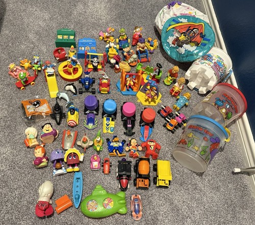Lot De 77 Jouets McDonald's Vintage (Années 90 & 2000) - Jouets Happy Meal Rétro Assortis