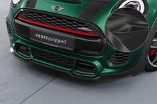 Cup Spoiler Lippe Front Carbon Look f&uuml;r Mini F55, F56, F57 JCW-Trim CSL700-C