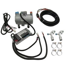 12V A/C Electric Compressor Set For Auto DC Air Conditioning Car Truck Bus RV +