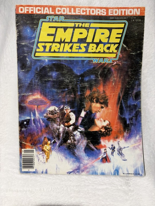 Star Wars The Empire Strikes Back Official Collectors Edition Magazine 1980 Used