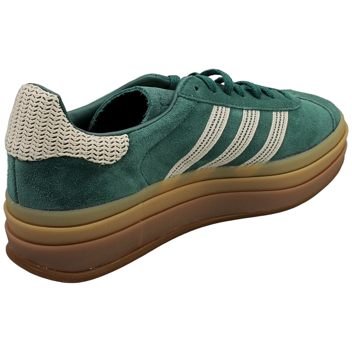 adidas Gazelle Bold W Collegiate Green/ Wonder White/ Gold Metallic US 6.5