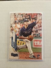 2020 Topps Update Brendan McKay RC Boxloader Manufactured Patch Tampa Bay Rays