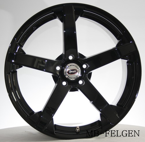 Radsatz Team Dynamics Jade-R glanz schwarz 8.5jx19 ET45 Dunlop VW Audi SEAT - Bild 2 von 7