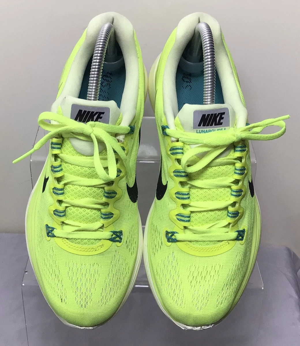 Nike Lunarlon in Lime Green Womens Trainers Size UK 6 EU 39