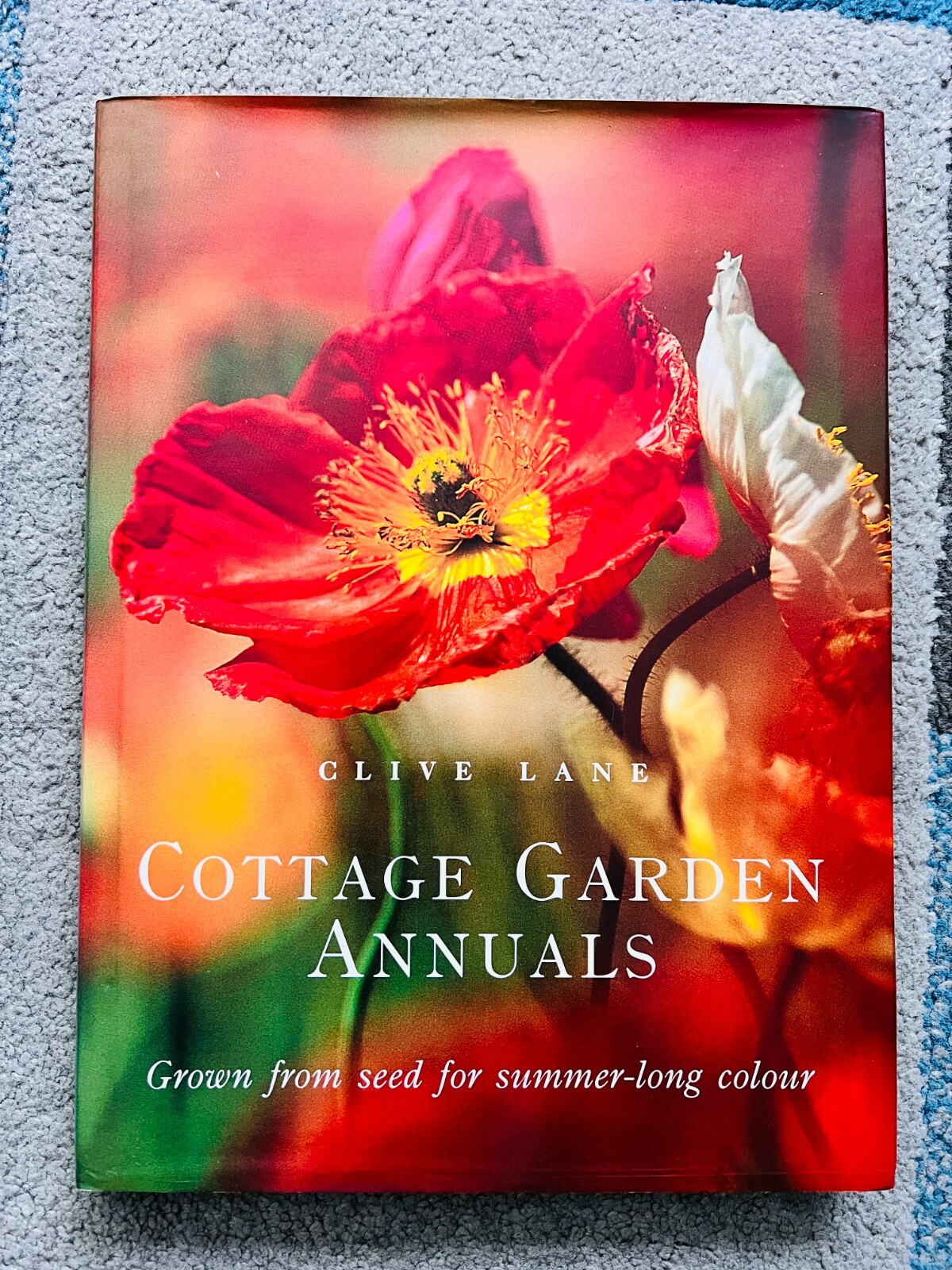 COTTAGE GARDEN ANNUALS by CLIVE LANE - signed by the author (SB4273)