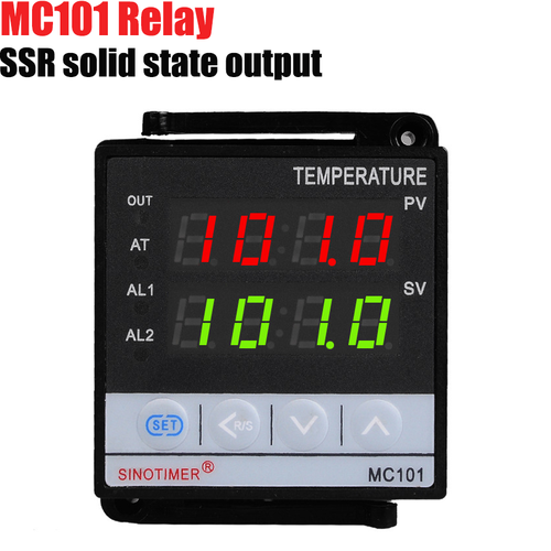 MC101 Doble Digital PID Controlador de Temperatura Termostato Termopar Térmico - Imagen 8 de 9