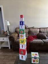 Candle Bible for Toddlers Christmas Story Blocks 10 Stackable Blocks 3 FT