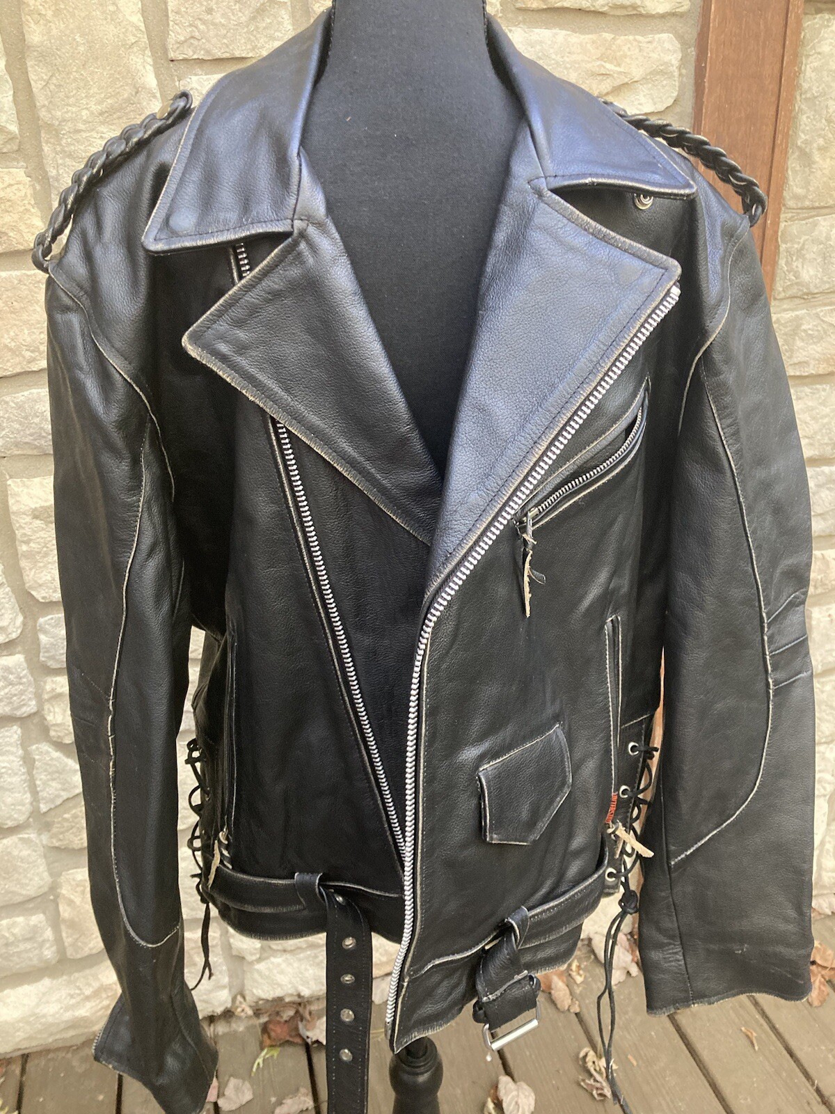 Interstate Leather Original Classics Size XL Leat… - image 2