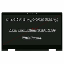 For HP Envy X360 15-BQ175NR 075NR 15.6" FHD LCD Display Touch Screen Assembly