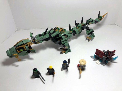 LEGO Ninjago LOT: Green Ninja Mech Dragon 70612 + Lloyd's Journey 70671