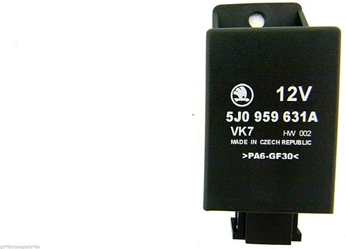 Original Skoda Fabia Roomster 5J Steuergerät Airbag 5J0959631A Int. 99955