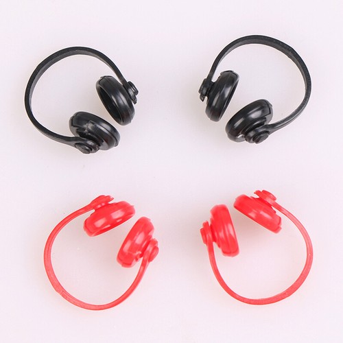 2Pcs 1/12 Dollhouse miniatures plastic earphone headphone doll house decor!x _yi - Picture 3 of 10