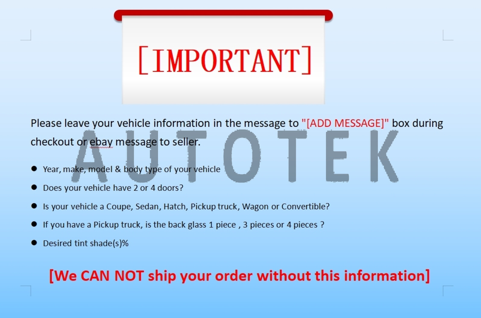 PreCut Film Front Two Door Windows for Volkswagen Golf 4 Door Hatch 2015-2021