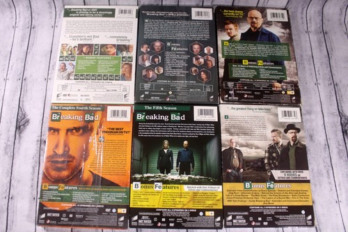 Breaking Bad: Original AMC TV Series Complete Seasons 1-6 (DVD, 2014, Box Set) - Picture 2 of 24
