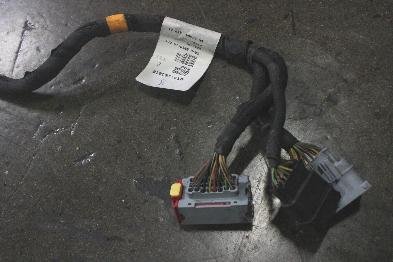 Ferrari 458 Italia, DCT Gearbox Wiring Harness, Used, P/N 263810