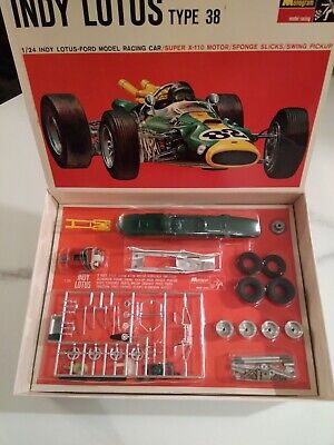 Monogram Indy Lotus Type 38 Slot Car Kit. Unused. | eBay Monogram Indy Lotus Type 38 Slot Car Kit. Unused. | eBay
