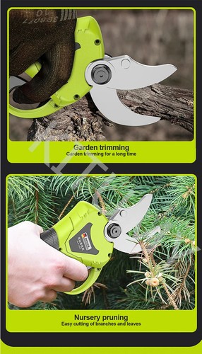 Cordless Electric Pruner Pruning Shears Fruit Tree Bonsai Tree Branche Cutter - Picture 6 of 13