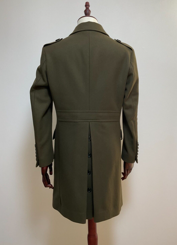 Burberry Black Label Men's Wool Trench Coat Khaki Asian Fit L (US size M) - Picture 9 of 19