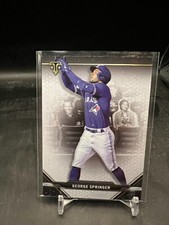 2021 Topps Triple Threads George Springer ⚾⚾ Card # 27 ⚾ Blue Jays HOF