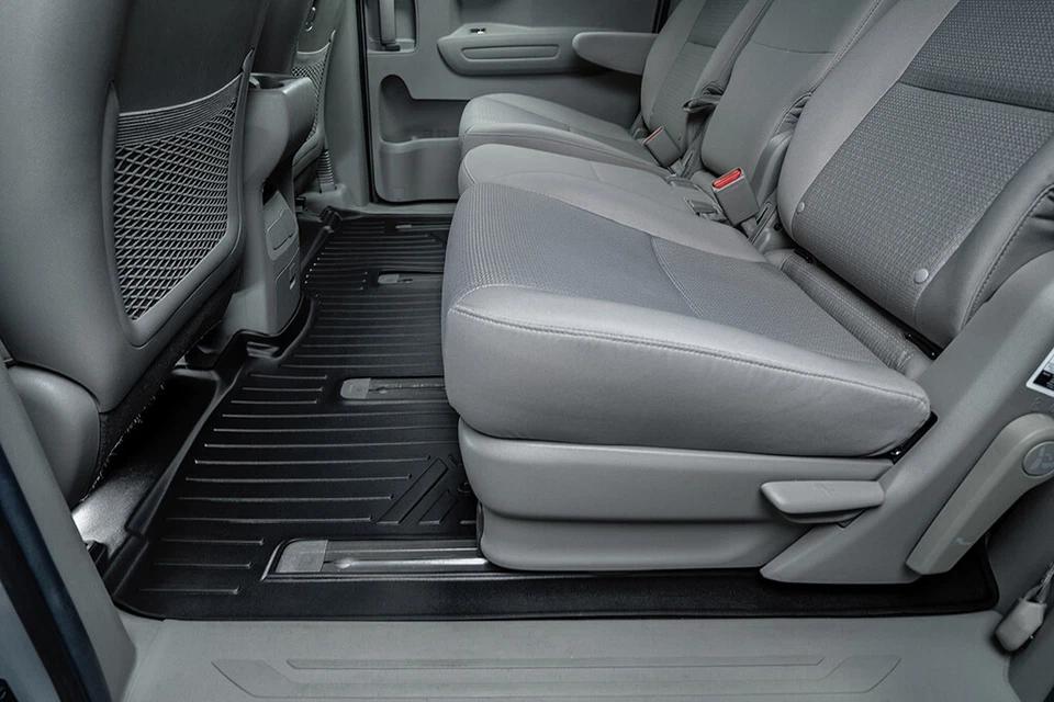 SMARTLINER Custom Fit Floor Mats 2 Row Liner 2015-2021 Kia Sedona 8 Passenger Foto 4 de 4