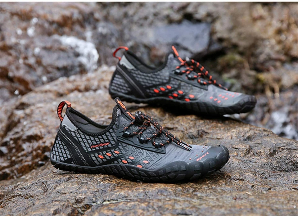 Zapatos acuáticos de secado rápido descalzos para nadar buceo surf deportes acuáticos playa vacaciones Foto 4 de 4