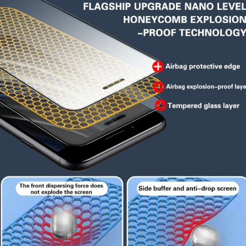 iPhone bulletproof film protective glass 9H thickness tempered glass 3x compartment protection 03238 - Picture 4 of 4