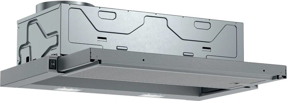 Bosch Flachschirmhaube Dunstabzugshaube DFL064W53 Silber Edelstahl 60cm LED - Bild 2 von 4