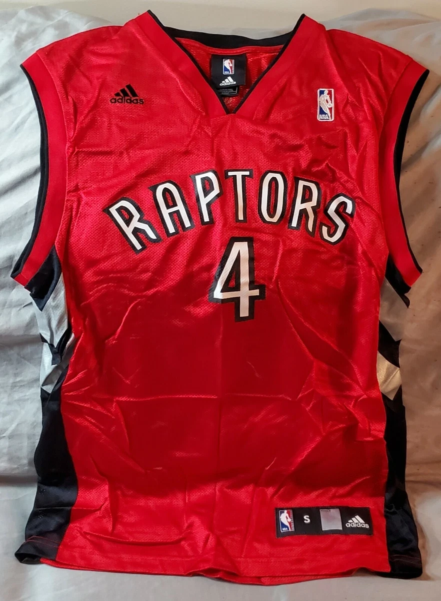 NWT Vtg Adidas CHRIS BOSH #4 Toronto Raptors Jersey Youth Large 14/16  Black/red