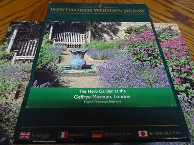 WENTWORTH Kräutergarten Geffrye Museum London 250 Teile Holzpuzzle