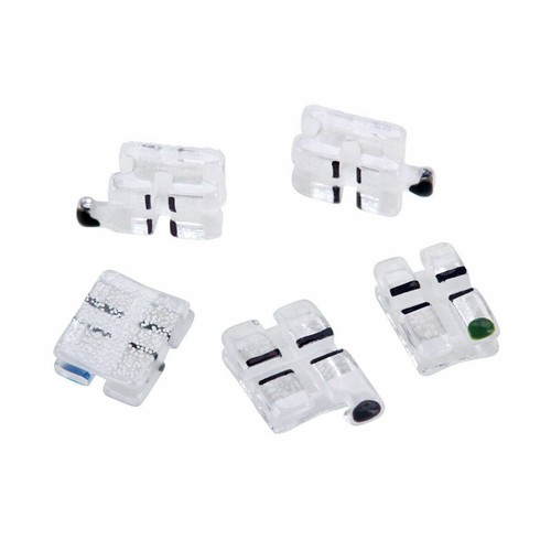 Dental Orthodontic Monocrystalline Sapphire Ceramic Bracket Roth/MBT .022 345Hk - Picture 18 of 20