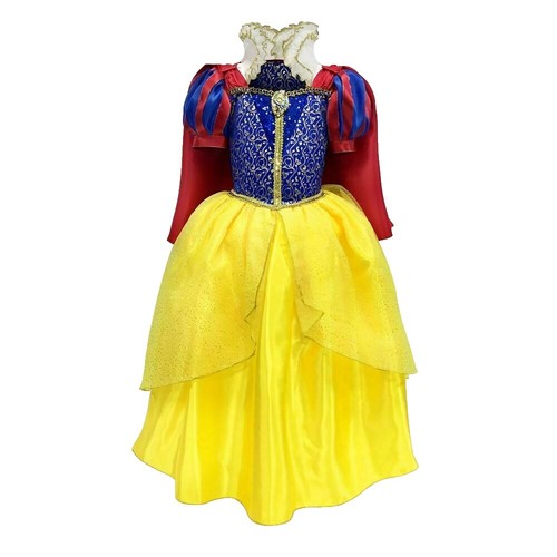 spirit halloween princess dress Adult Yellow Storybook Princess Dress