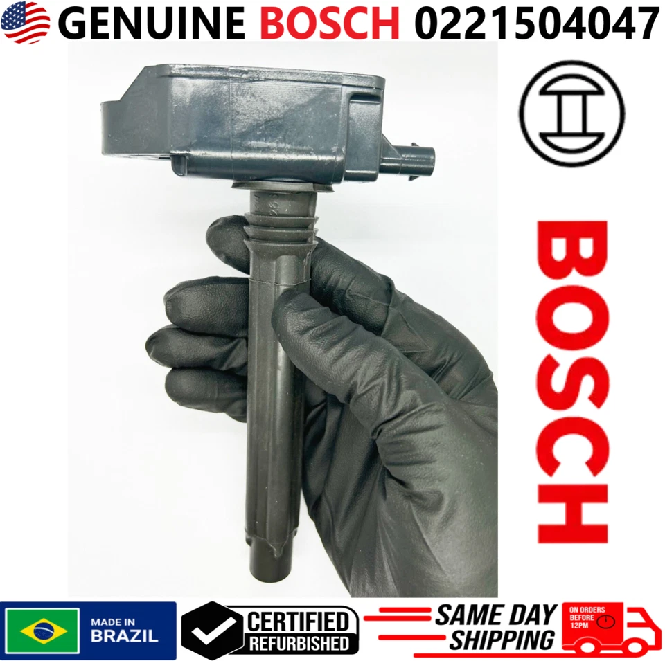 Bobina de ignição BOSCH x1 genuína para 2016-2024 Jeep Chrysler Dodge RAM, 0221504047 - Imagem 4 de 4