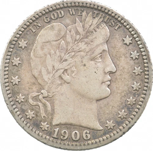 1906-D Barber Quarter *3459