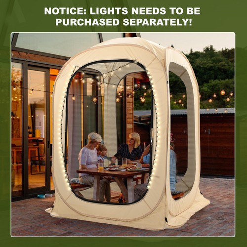 Tienda deportiva tienda emergente instantánea refugio a prueba de clima cápsula tienda transparente tienda burbuja - Imagen 34 de 54