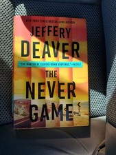 Never Game by Jeffery Deaver (2019, Hardcover)