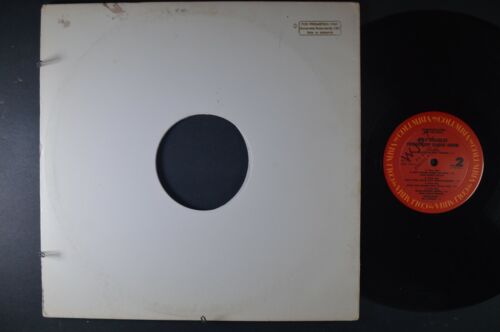RAY CHARLES Frieindship Radio Show SOUL Promo LP Columbia HYPE STICKER - Foto 2 di 2