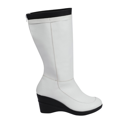 Fantastic Four unsichtbare Frau Anzug Sue Storm Cosplay Kostüm Outfit Stiefel Party - Bild 8 von 24