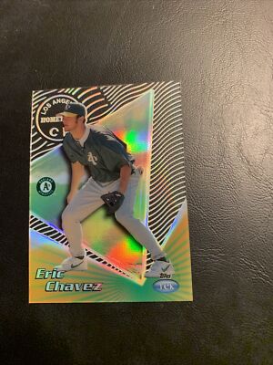 C38b 1999 Topps Tek #29b Eric Chavez Oakland A s athletics￼ ￼￼￼,￼pattern￼ 22