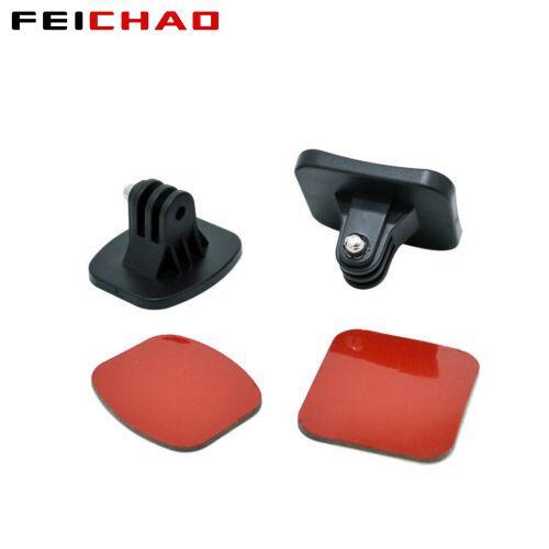 Universal Mount Adapter For Gopro Flat Curved Helmet Base Flat Curved Bracket - Picture 1 of 7