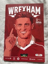 Wrexham v Derby County 2025/26 Programme September 27, English Welsh Edition