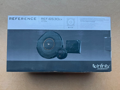 Infinity Reference REF-6530cx 6.5'' Component Speaker System Open Box