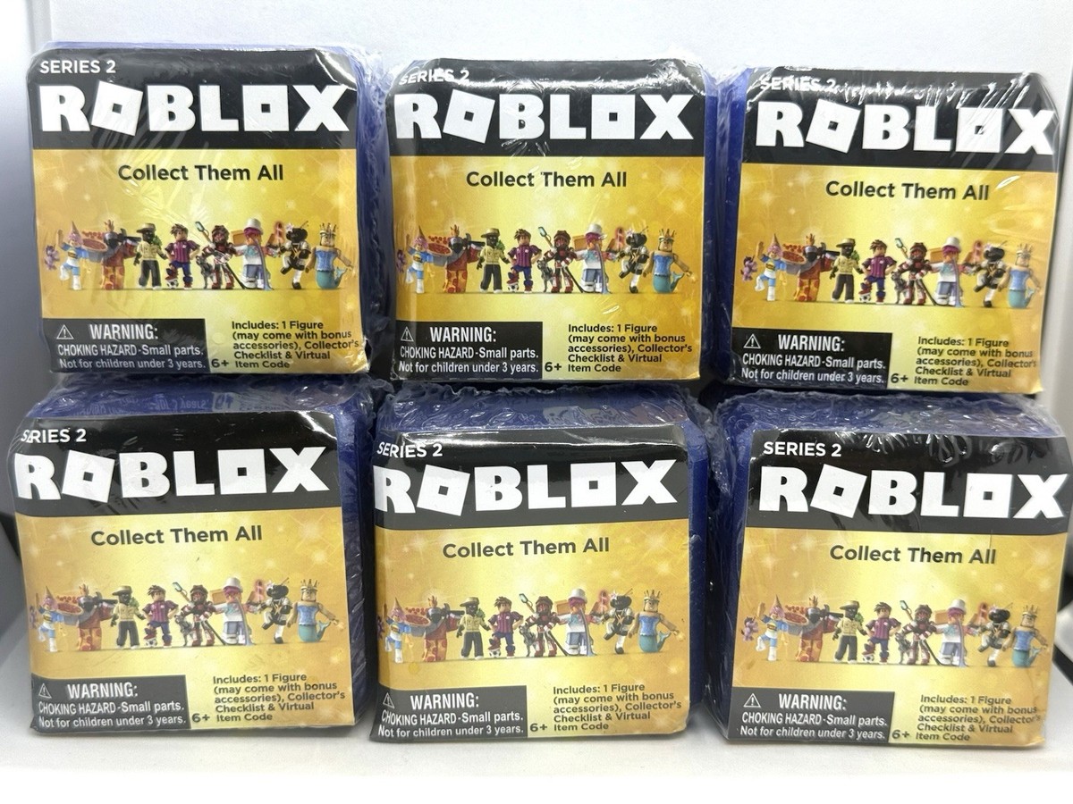 6x Roblox Mystery Figure Boxes Celebrity Series Blind Boxes