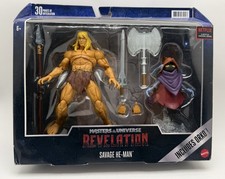 Masters of the Universe Masterverse Revelation Savage He-Man And Orko