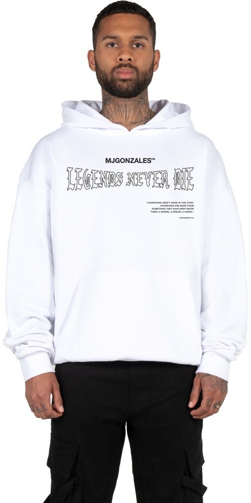 MJ Gonzales Sweatshirt Legends Heavy Hoody Oversized Essentials V4 White 13390₽