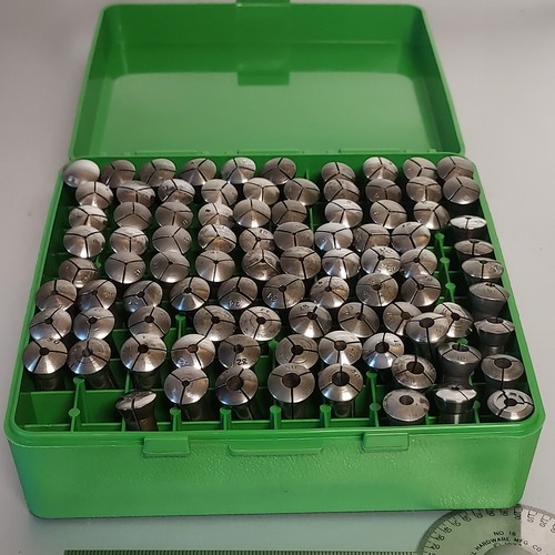 8mm WW lathe collets, Peerless, National, Wolf Jahn, unbranded C